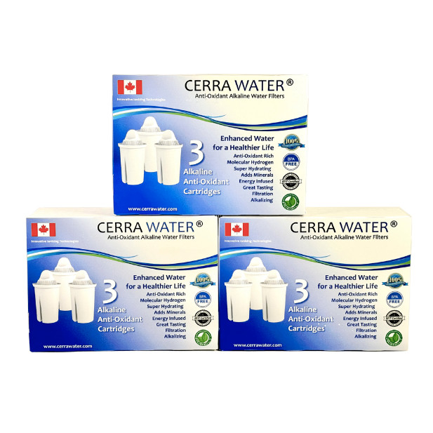Cerra Water Replacement Filters Couples Bundle