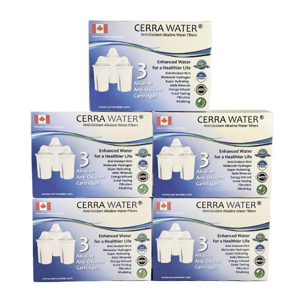 Cerra Water Replacement Filters Family Bundle