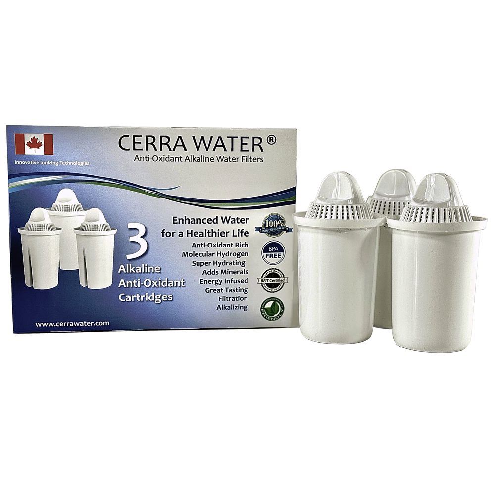 NEW Cerra Water Filters 3 Pack (Made in Europe) - Click Image to Close
