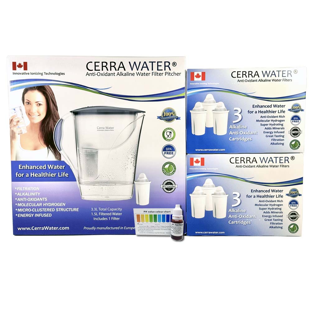 Cerra Water Pitcher Starter Bundle - Click Image to Close