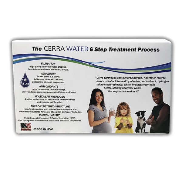 Cerra Water Replacement Filters [3 pack] (Made in USA)